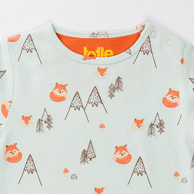 Sleepy Little Fox Long Sleeve T-Shirt