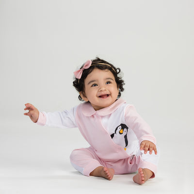 Peek-a-Boo Penguin Sleepsuit