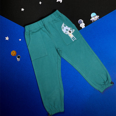 The Astro Moon Joggers Dark Green